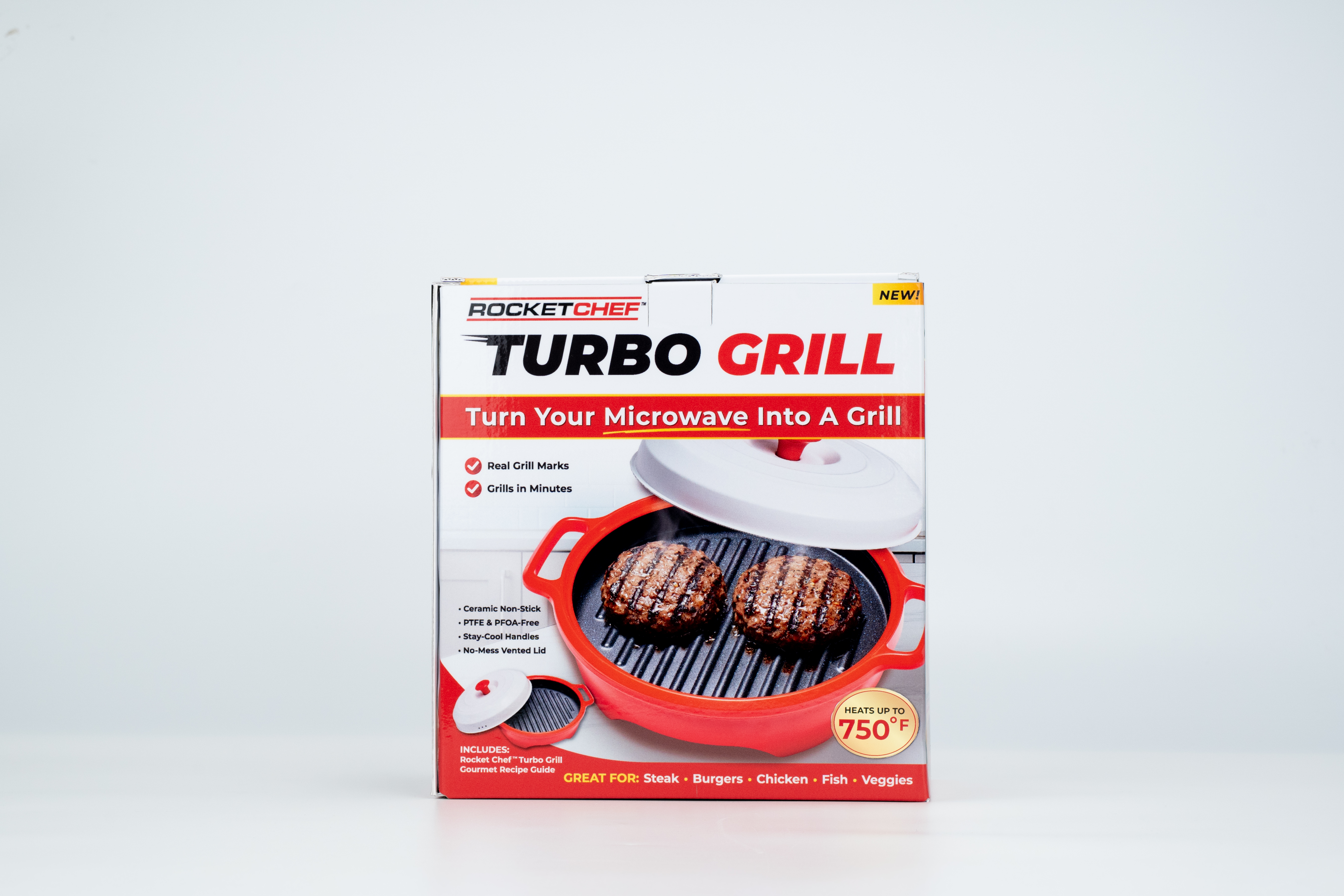 Rocket Chef feature packaging